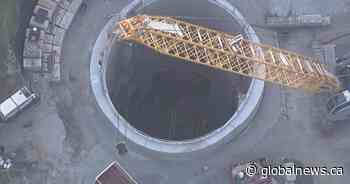 Big hole creating ‘expressway’ for Calgary stormwater