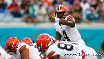 Browns' Deshaun Watson rusty in preseason debut vs. Jaguars, completes just one pass