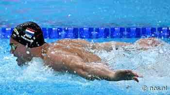 Korstanje kan goede vorm niet laten zien in finale 50 meter vlinderslag