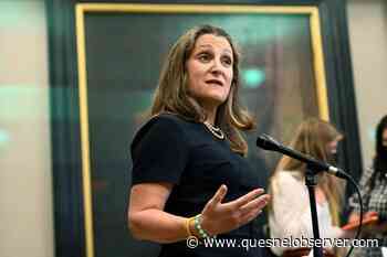 Delivering new services ‘complicated,’ Freeland says of planned dental care program - Quesnel - Cariboo Observer