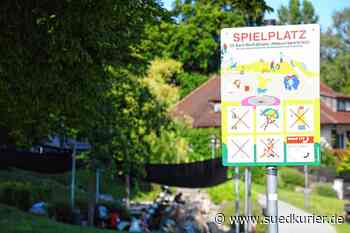 Radolfzell: Kein Freizeitspaß wegen Niedrigwasser: Wasserspielplatz in Radolfzell ist nicht mehr in Betrieb - SÜDKURIER Online