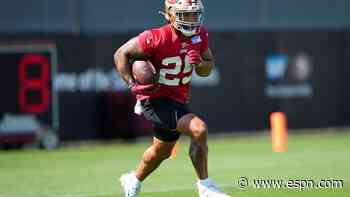 Hamstring injury expected to keep San Francisco 49ers RB Elijah Mitchell out of preseason, source says - ESPN