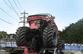 Sonntag in Renningen - Feuerstunts und Monster-Trucks auf dem Edeka-Parkplatz - Kreiszeitung Böblinger Bote
