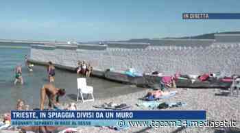 Trieste, la spiaggia "Pedoncina" divisa per genere: un muro separa l'area donne da quella degli uomini - TGCOM