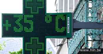 Aalter besproeit verkeersdrempels tegen de hitte | Aalter | hln.be - Het Laatste Nieuws