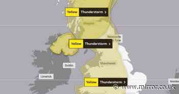 UK weather: Extreme heat warnings remain ahead of thundery end to 36C heatwave