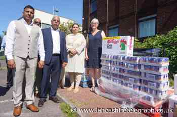 Blackburn Pakistani group donates 1,800 meals to foodbank