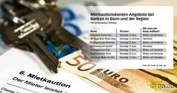 Trend bei großen Kreditinstituten: Regionale Banken bieten Mietkautionskonten nur gegen Gebühren an - General-Anzeiger Bonn