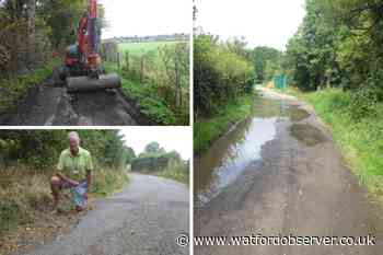 Call to resurface Bushey Cricket Club access road