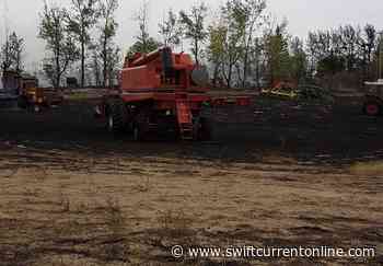 UPDATED: Fire closes section of Trans-Canada Highway east of Swift Current - SwiftCurrentOnline.com