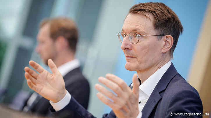 Lauterbach zu Corona: "Grund zur Freude - aber keine Entwarnung" - tagesschau.de