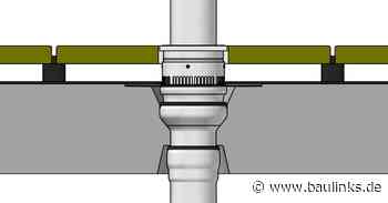 Große Balkone sicher entwässern - mit der Loro-X Serie V in der Ausführung DN 100