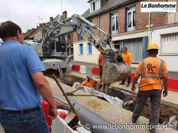 Breteuil-sur-Noye: La seconde partie des travaux du centre-ville est entamée - Le bonhomme picard
