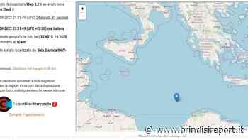 Terremoto al largo della Libia: scossa avvertita anche a Brindisi - BrindisiReport