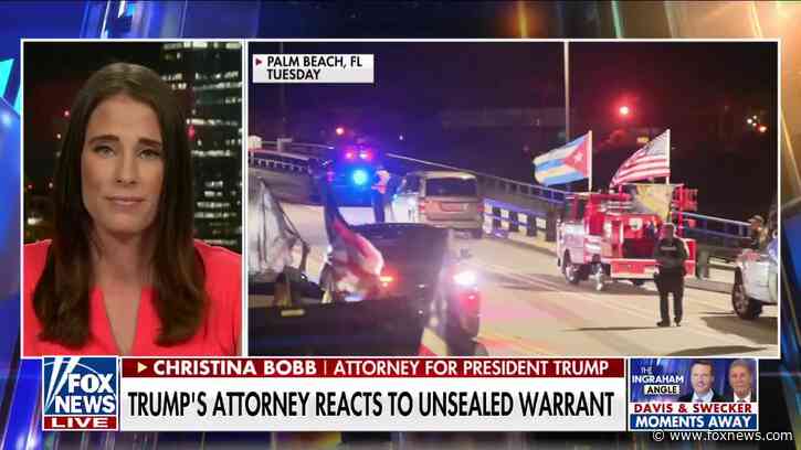 Warrant in FBI raid on Mar-a-Lago was 'clearly politically motivated': Trump lawyer