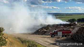 Log fire at Dawson Creek mill put out - Energeticcity.ca