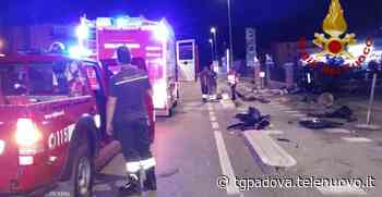 Incidente nella notte a Vigonza: auto si ribalta. Due persone all'ospedale - TG Padova
