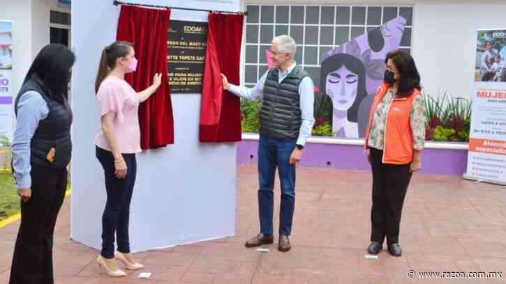 Alfredo Del Mazo inaugura refugio para mujeres en Amecameca - La Razón de México