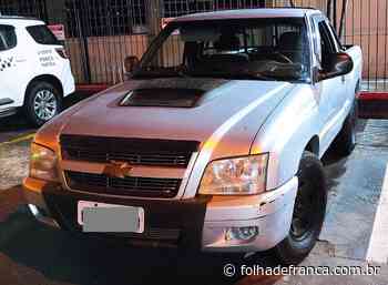 Equipe da Força Tática recupera caminhonete roubada em Batatais escondida em Franca - Folha de Franca