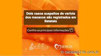 Dois casos suspeitos de varíola dos macacos são registrados em Batatais - Batatais 24h