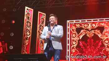 Na Festa do Leite, Leonardo agradece 'força e carinho' de Batatais recebidos logo após morte de Leandro - Batatais 24h