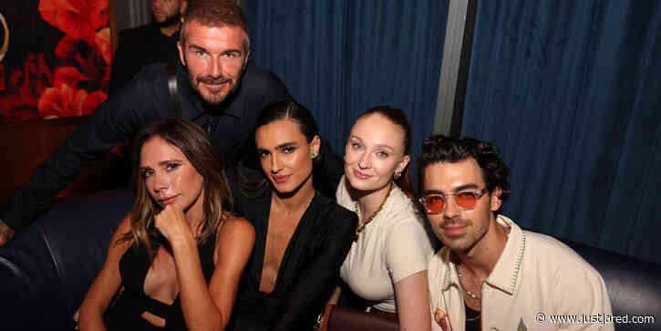 Victoria & David Beckham, Joe Jonas & Sophie Turner Celebrate Bad Bunny's Gekko Restaurant Opening in Miami