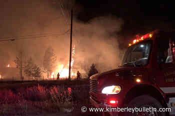 UPDATE: Firefighters gain upper hand on wildfire south of Fairmont - Kimberley Bulletin