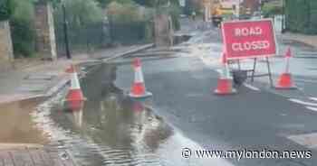 Bexley and Hendon flooding live: Updates as 2 London roads closed for emergency water repairs - My London