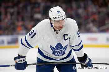 Toronto Maple Leafs Captain Looking to Silence Critics - Editor in Leaf
