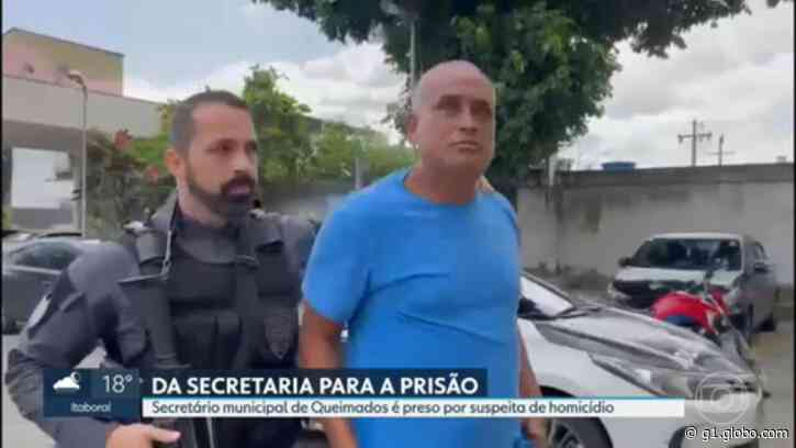 Secretário de Transporte de Queimados é preso por suspeita de mandar matar entregador - Globo