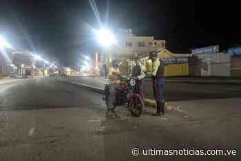 Decretan restricción de circulación de motos en Coro - Últimas Noticias