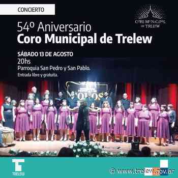 El Coro Municipal de Trelew prepara su concierto aniversario - Municipalidad de Trelew
