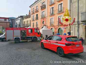 Monteforte Irpino, i comandi di Frosinone e Rieti in supporto ai Vigili del Fuoco di Avellino - anteprima24.it