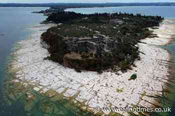 Italy's Lake Garda shrinks to near-historic low amid drought - Ealing Times