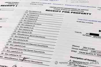 FBI seized 'top secret' documents from Trump's home - Ealing Times