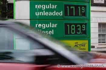 Petrol prices 'on course to dip below 160p a litre' - Ealing Times
