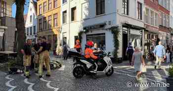 Brandgeur en rook in kelder van winkelpand in Sint-Amandsstraat - Het Laatste Nieuws