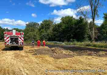 Fergus firefighters respond to grass fire on 5th Line - Wellington Advertiser
