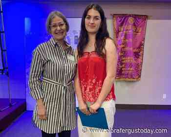 Fergus student recognized for Indigenous youth advocacy efforts - EloraFergusToday