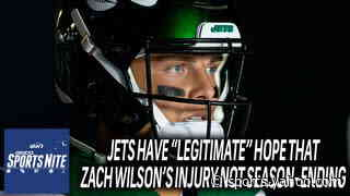 NFL insider: 'Legitimate hope Jets have avoided worst-case scenario' after Zach Wilson injury | SportsNite - Yahoo Sports