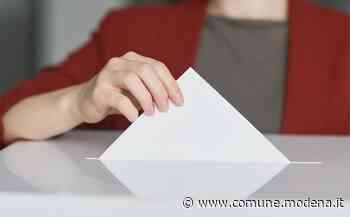 Elezioni politiche 25 settembre, comunicazione disponibilità scrutatori - Comune di Modena