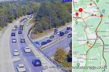 Sheer volume of traffic causes long delays on M61 and M6
