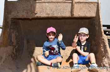 Familien freuen sich über ersten Kindertag im Eppelheimer Bauhof - Eppelheim - Nachrichten und Informationen - Schwetzinger Zeitung