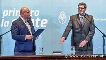 Manzur tomó juramento a Juan Manuel Olmos como nuevo vicejefe de Gabinete - Télam