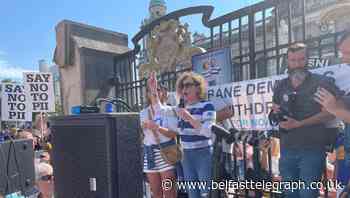 Calls for justice at large protest in Belfast over Noah Donohoe investigation - Belfast Telegraph