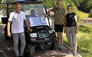 Golfcart hilft bei der Inklusion - Kandern - badische-zeitung.de