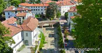 Monza, il Lambro soffre la siccità e il Lambretto rimane a secco. Le immagini dal drone sono impressionanti - Il Fatto Quotidiano