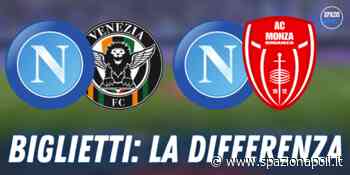 Caro biglietti per Napoli-Monza: la differenza rispetto alla prima giornata dello scorso anno (GRAFICO) - Spazio Napoli
