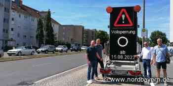 Baustellen an Erlanger Hauptverkehrsader: Hier müssen Verkehrsteilnehmer weite Umwege nehmen - Nordbayern.de