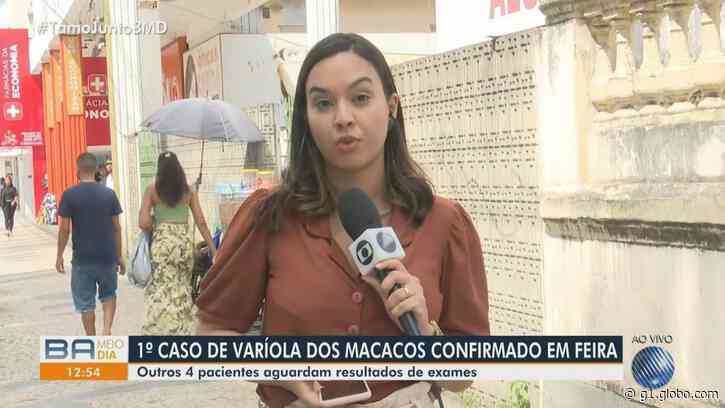 Varíola dos macacos: prefeitura de Feira de Santana, na BA, confirma primeiro caso na cidade - Globo.com